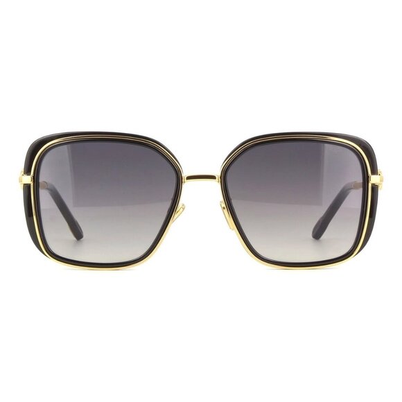 New FRED Manille & Cable Black Square FG40041U 01B Sunglasses Women - Picture 2 of 4